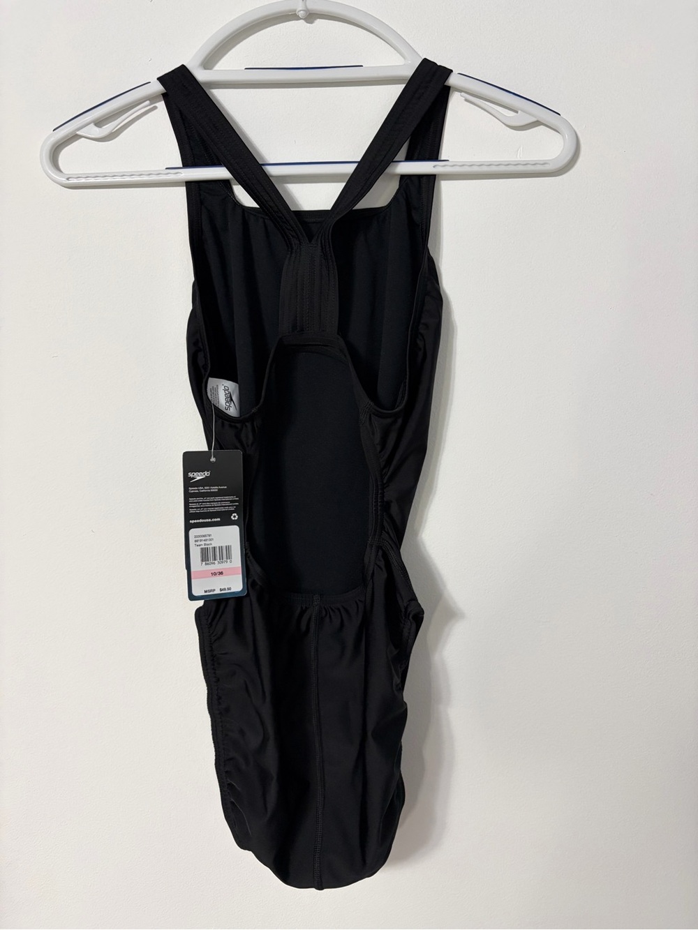 Speedo Black One-Piece Swimsuit - Team Black